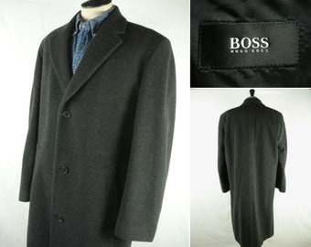 Size 42R HUGO BOSS De TOMASO Overcoat 