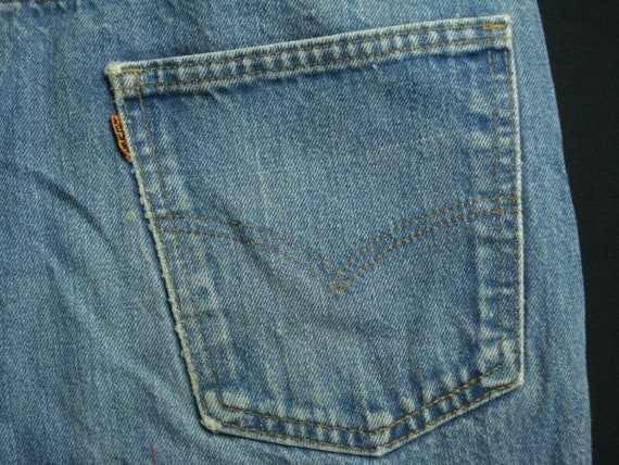 36.5x31(38x31tag) 80s USA Levi's 517 Orange Tab B… - image 2