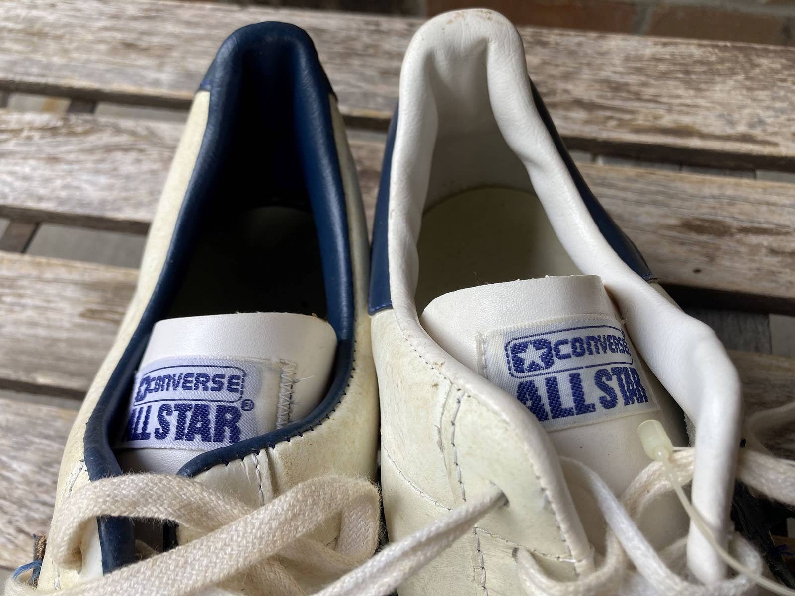 80's USA製 CONVERSE PRO LEATHER 25.5cm NOS Vintage 80s Converse Pro Leather Sneaker Shoes READ! 10 10.5