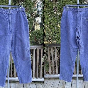 Size Women's 6 Pet L.L Bean Corduroy Pants Tapered Vintage 80s 90s Faded
