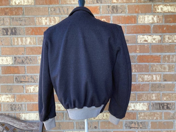Buy Size 40 Mint! Wool Sport Jacket by Cappelli Navy & Grey 