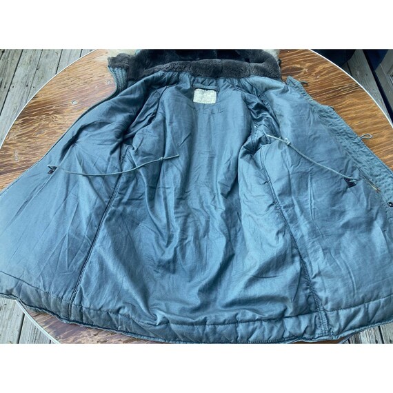 Veste de vol Airborne Vintage, Surplus, Noir, 2XL