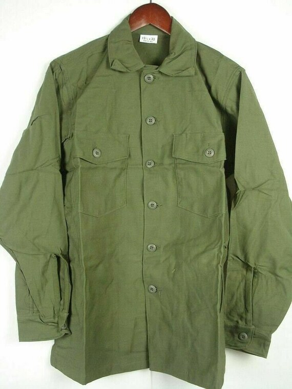 NOS Sz 15.5 X 33 Vintage 60s OG-107 Cotton Sateen Fatigue - Etsy