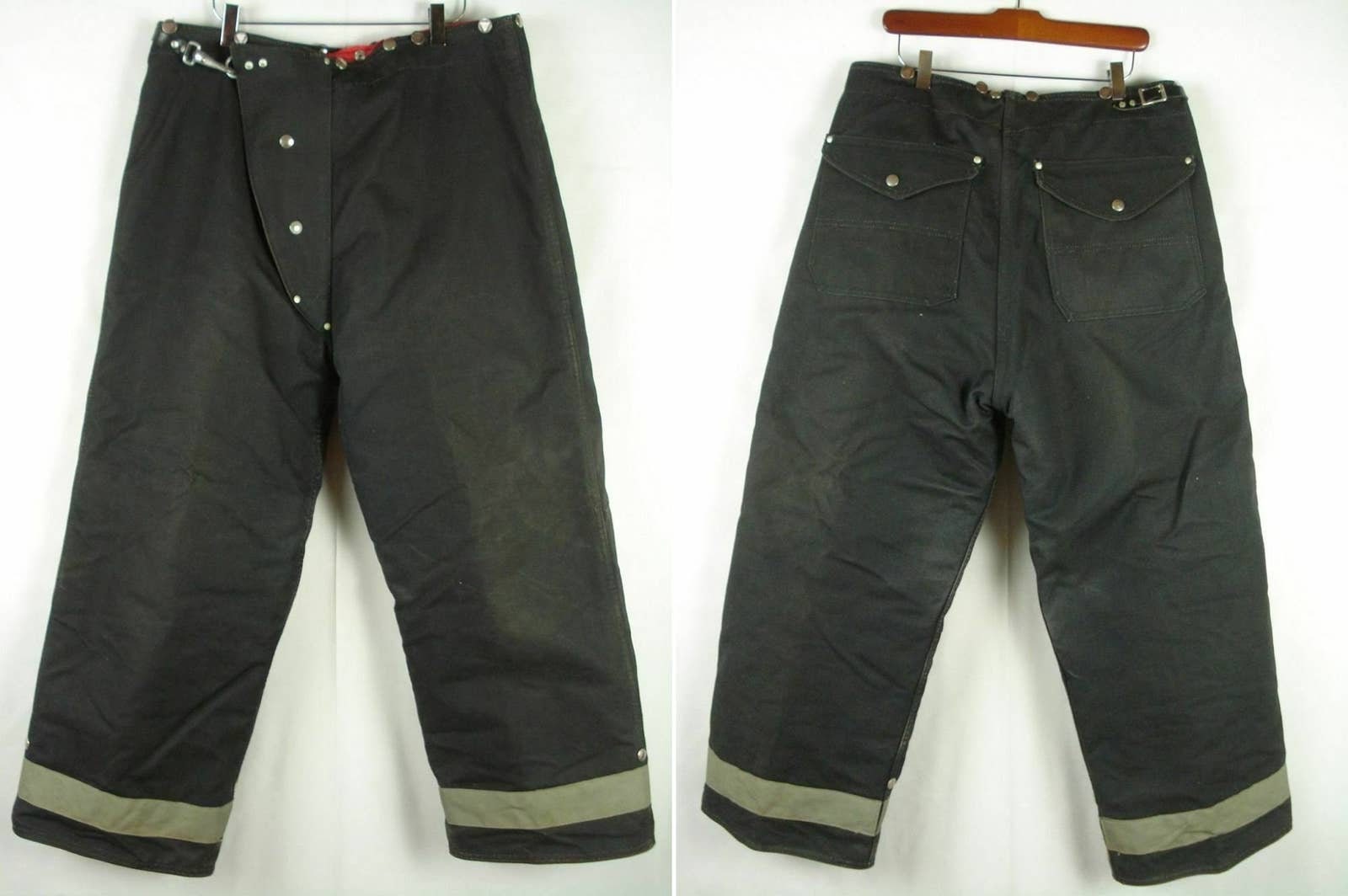W35 L27 Vintage JANESVILLE Firefighter Flame Retardant
