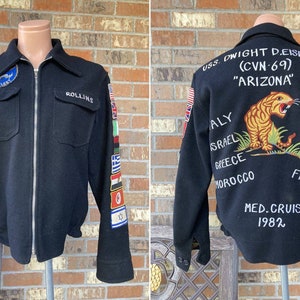 Us Navy Tour Jacket - Etsy