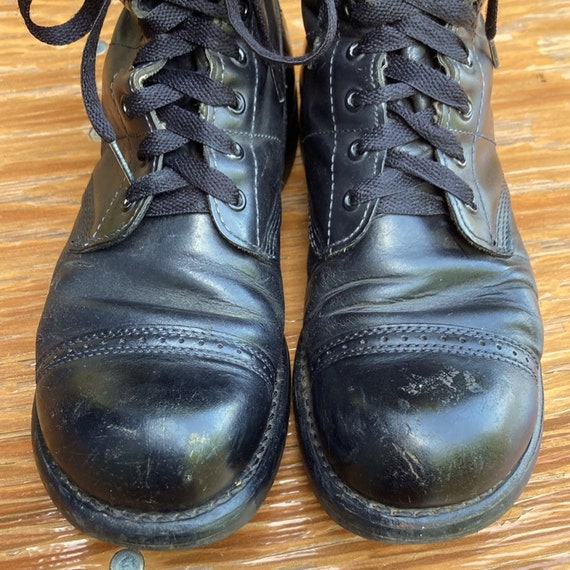 8.5EE Vintage Army Combat Lace up Boots 50s Corcoran - Etsy