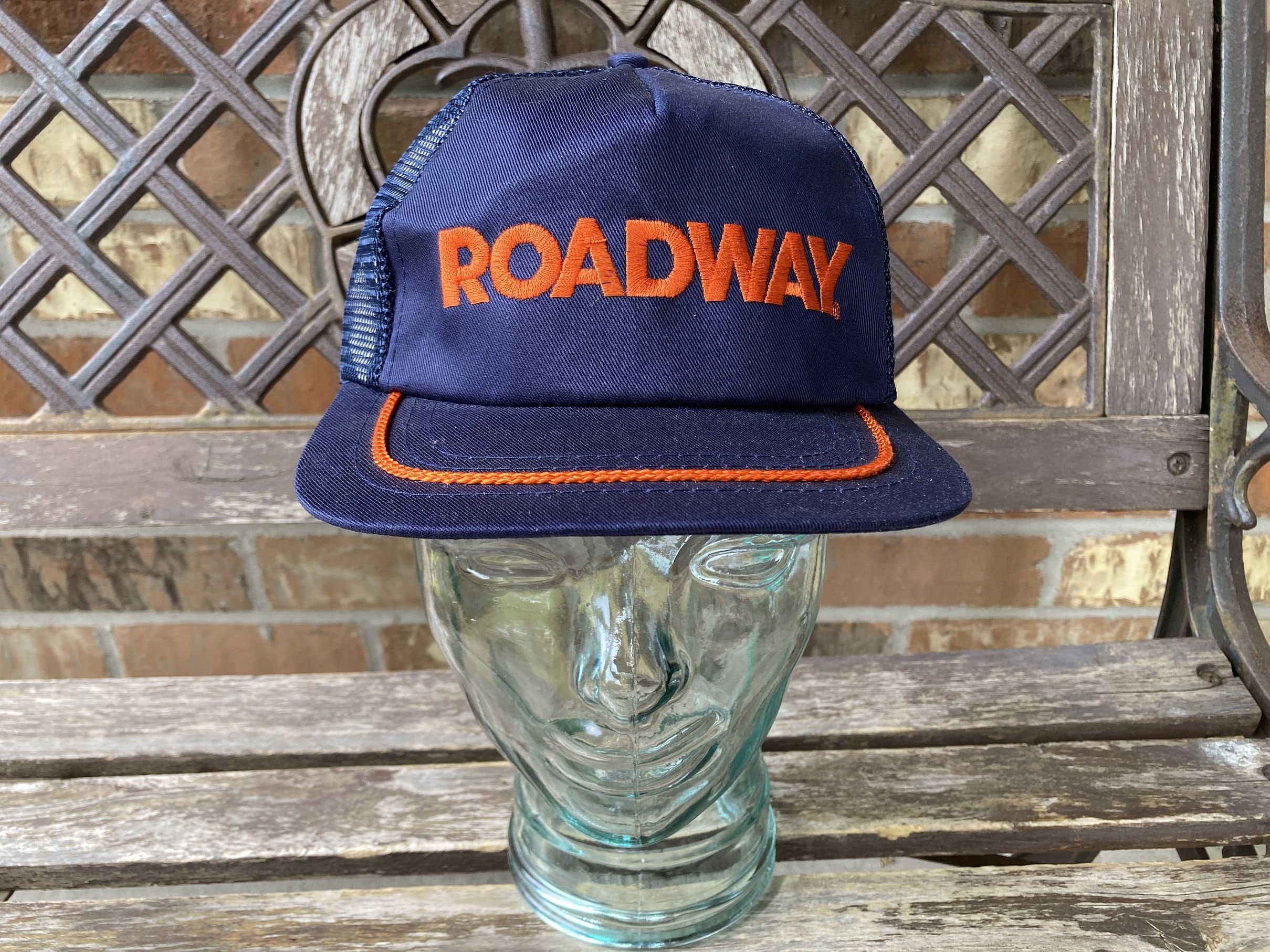 NOS Vintage 80s ROADWAY Snap Back Mesh 
