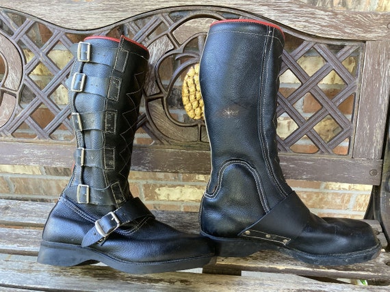 Size 9.5 70s Motocross Dirt Bike Boots 