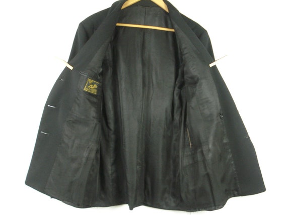 S-M U.S Navy Officers Coat Wool Overcoat Top Coat… - image 4