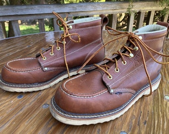Vintage Irish Setter Soft Paws GTX Slip-On Boots Brown Leather Waterproof Mens 9 Vintage Irish Setter Soft Paws GTX Slip-on Boots Brown  main image 4