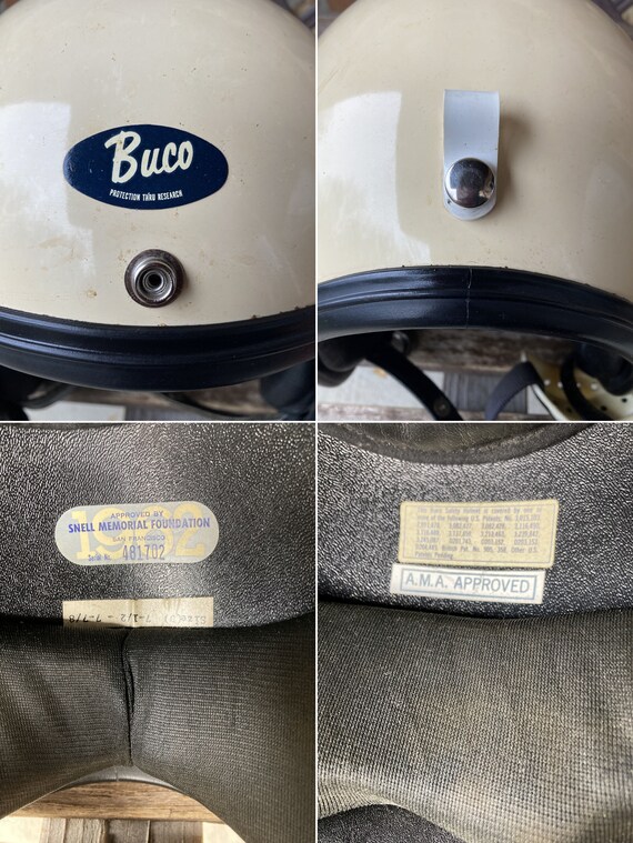 Rare! 60s BUCO RESISTAL II Motorcycle Helmet Vintage - Etsy