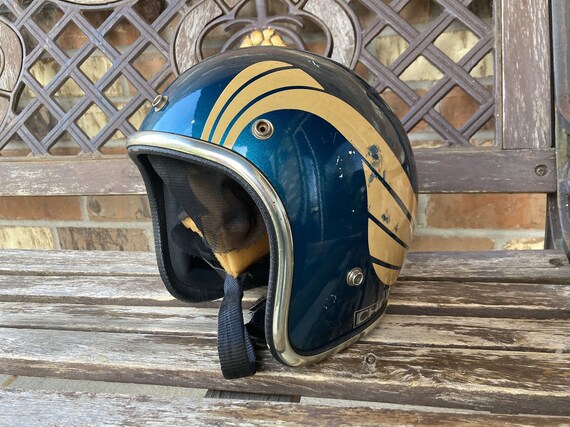 Rare 70s Arthur Fulmer AF40 Motorcycle Helmet M - Etsy Finland
