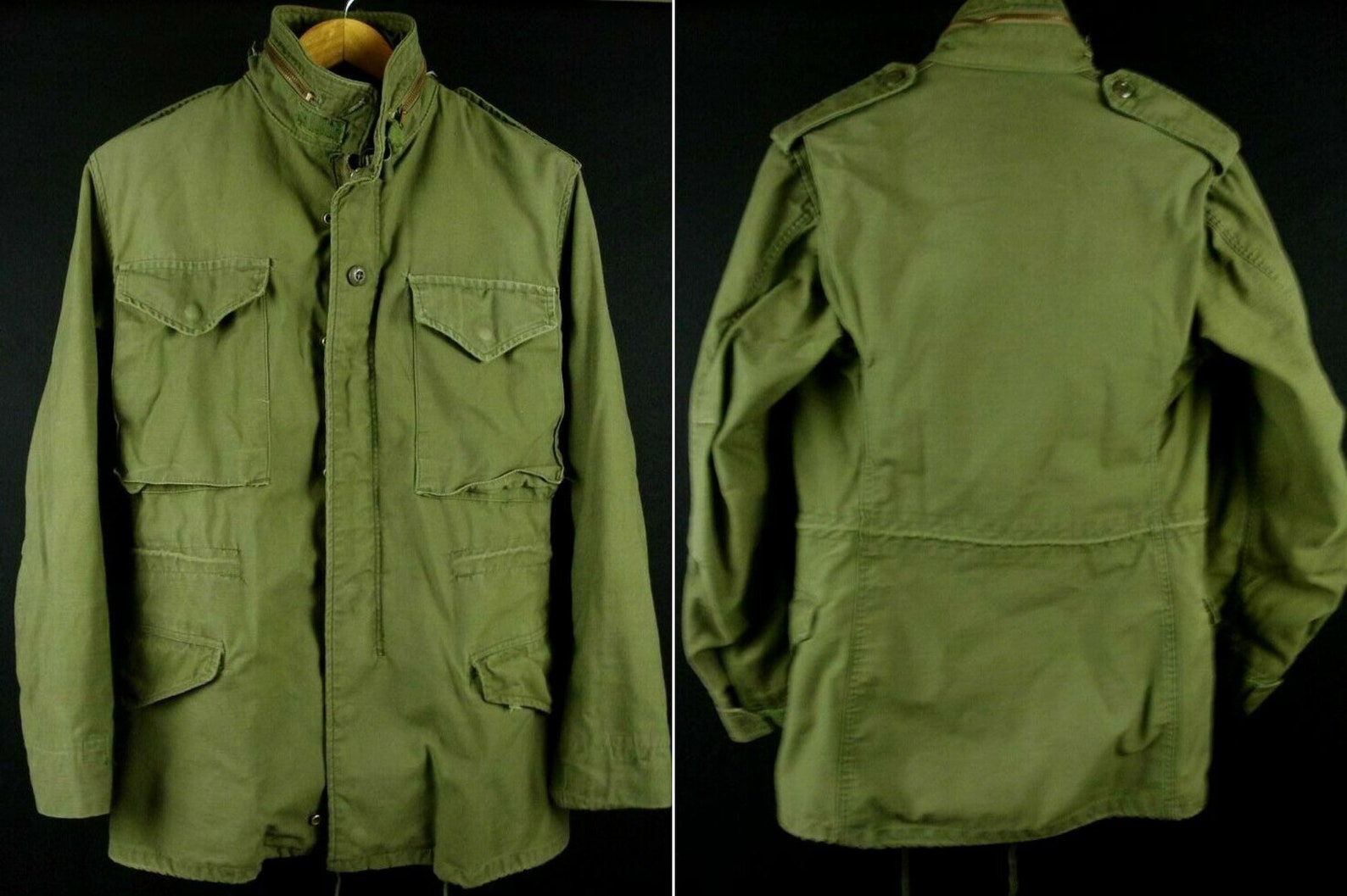XSS Vintage US Army M65 M65 Field Coat Jacket w/hood Cold Etsy