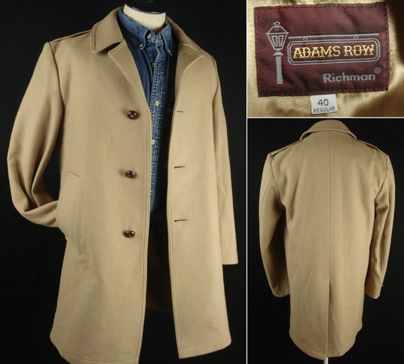 adams row wool coat