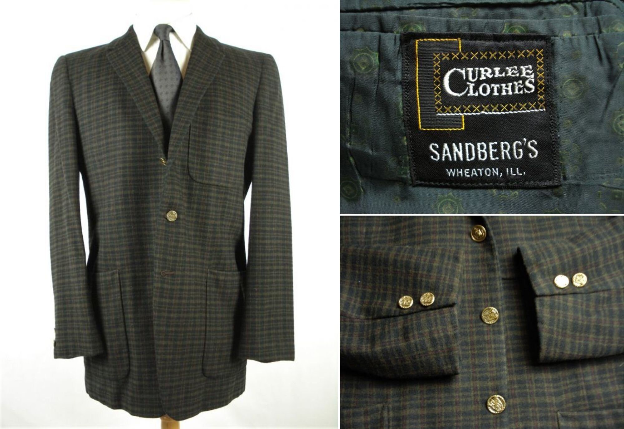 Curlee Suit Jacket - Etsy