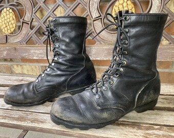 Vintage Combat Boots | Etsy
