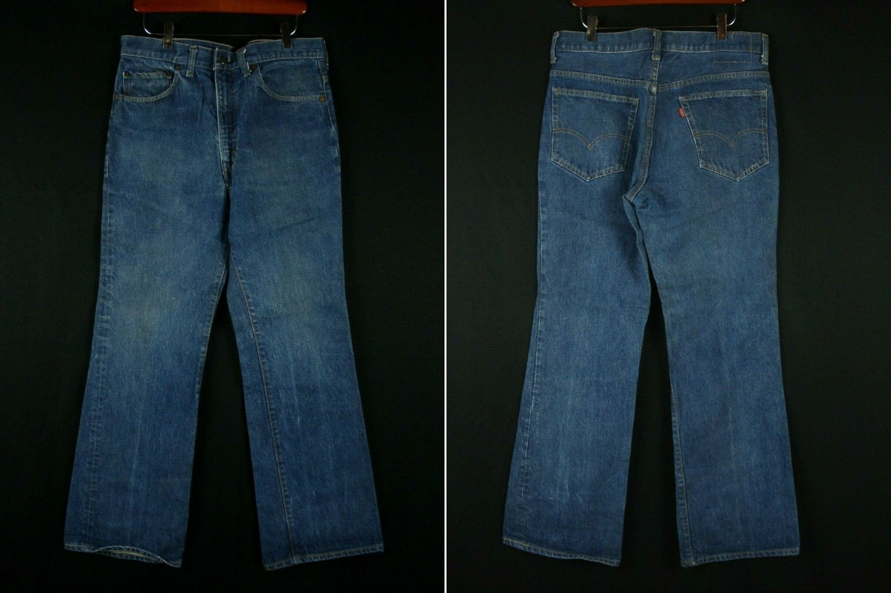 34x30 リーバイス 517 66前期 ボタン裏2 シングルステッチ ブーツ 