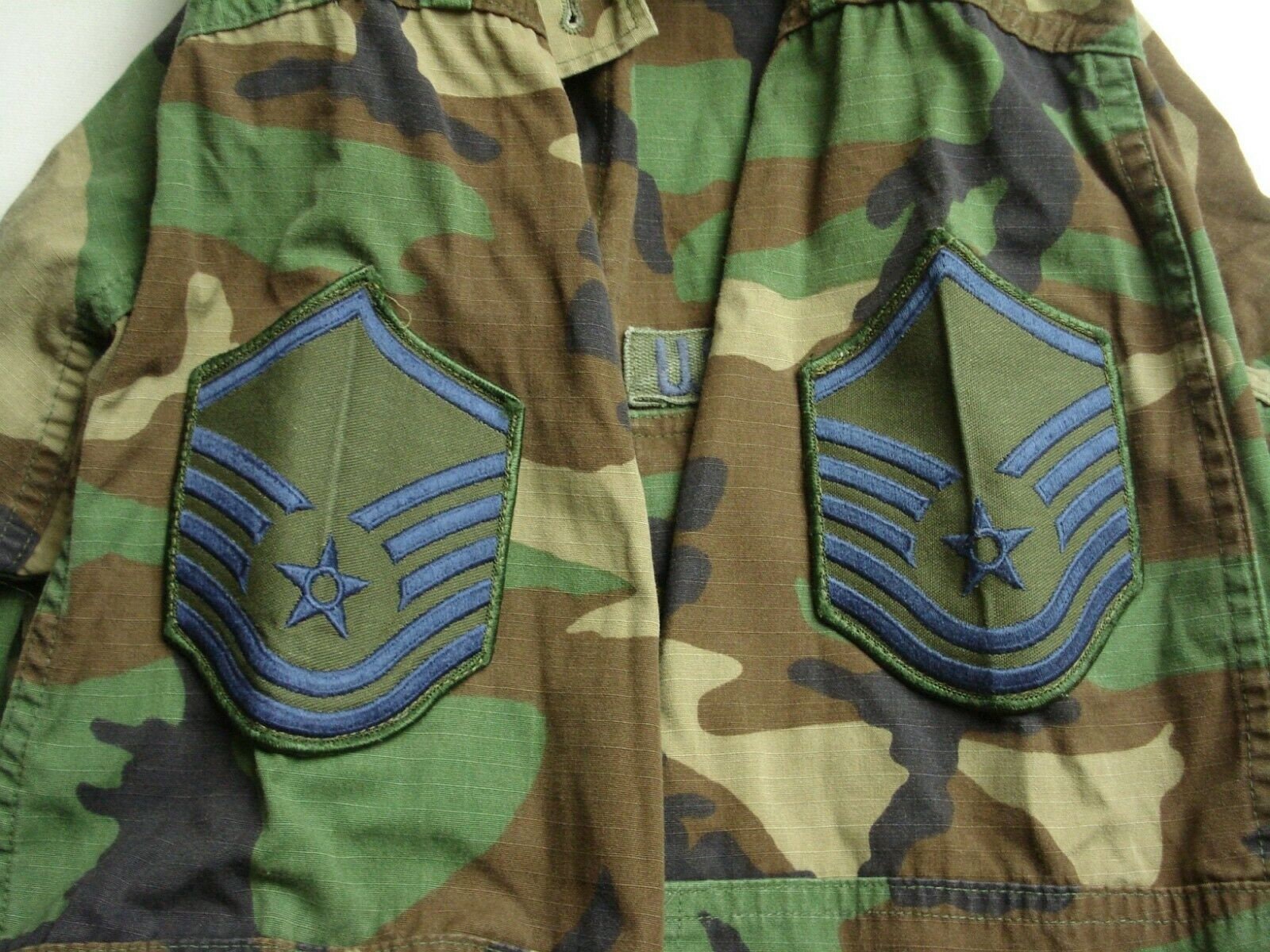 L Short 90 US Army Camouflage Rip Stop Shirt Hot Weather