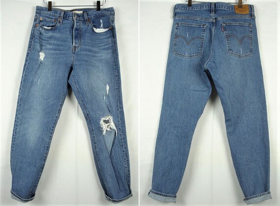 31.5 x 27.5(W29tag) Levi's Premium 861 Distress B… - image 1