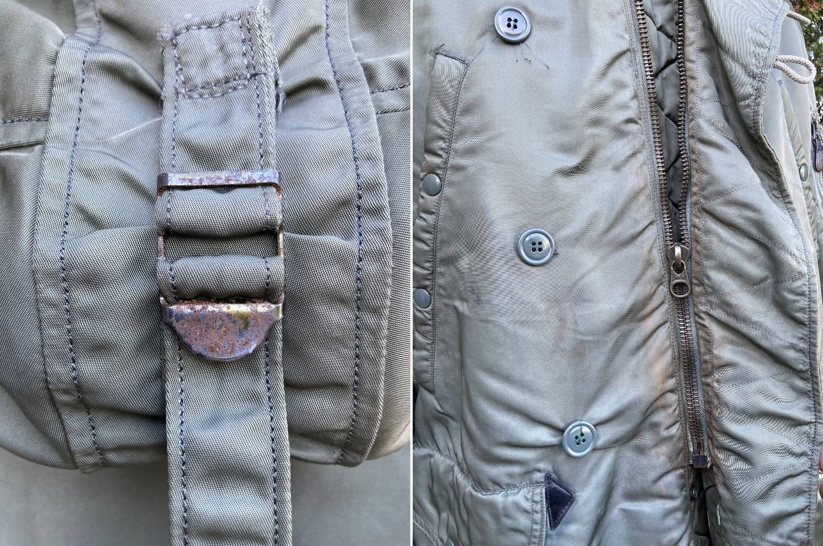 Size M Vintage 60s USAF N-3B Flight Jacket Nylon Twill 1964 Size M Vintage 60s USAF N-3B Flight Jacket Nylon Twill 1964