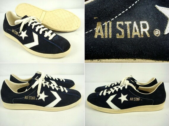 Vintage 70's Converse Trainer 75 Suede Shoes sz 9.