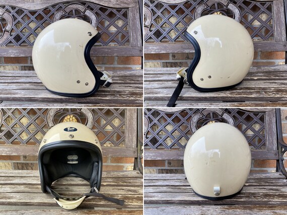 人気スポー新作 Rare! 60s BUCO RESISTAL II Motorcycle Helmet Vintage - Etsy セキュリティ・セーフティ