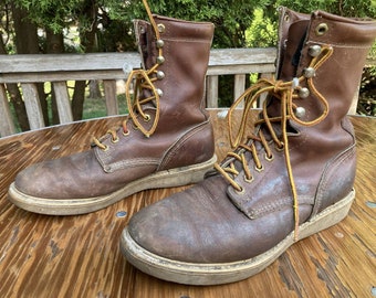 Vintage 1970's Wild Country Brown Leather Campus Boots - Etsy