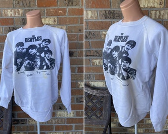 Rare! the Beatles Sweat Shirt Sweatshirt Vintage 60s - Etsy