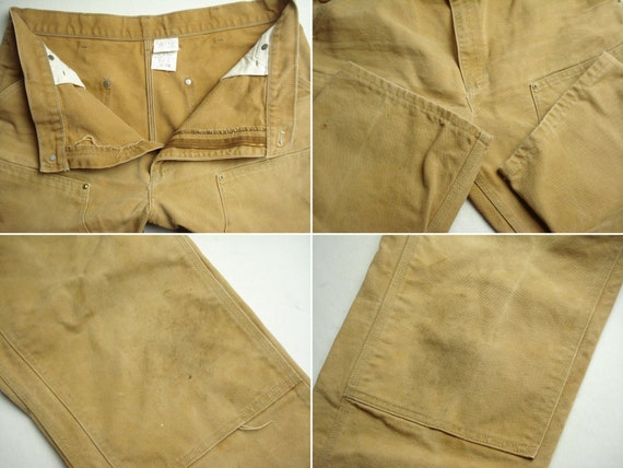 38x30 CARHARTT B01 Double Knee Work Pants Trousers Cotton Duck 100