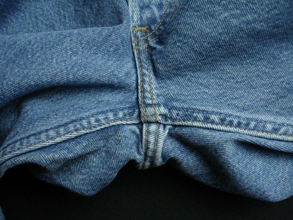33x31(34x32tag) Levi's 501 Button Fly High Rise B… - image 5