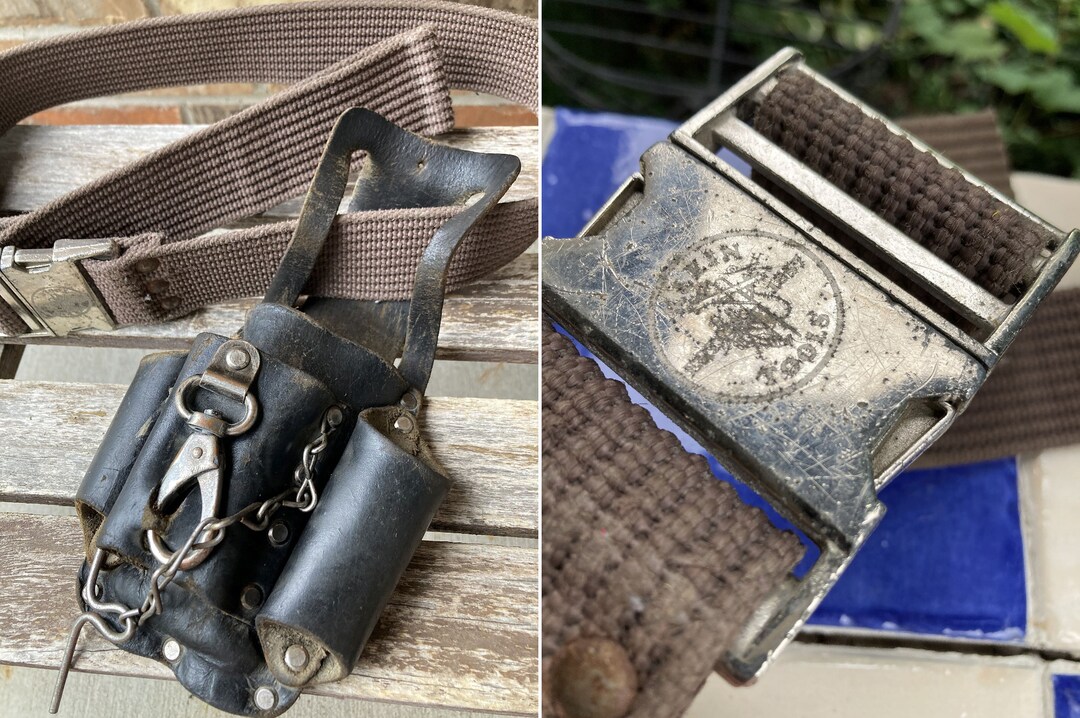 Mcrose Nylon Tool Bag Hair Scissor Bag Slots Faux Leather Hair