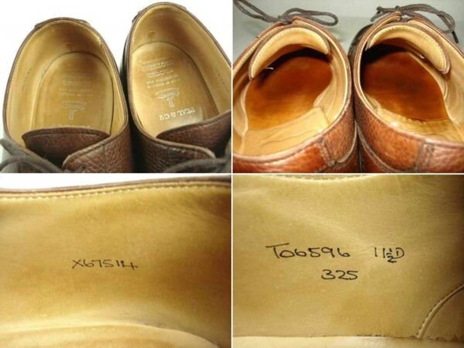 11.5 D Crocket & Jones Brooks Brothers Leather Oxford Dress  display picture 2