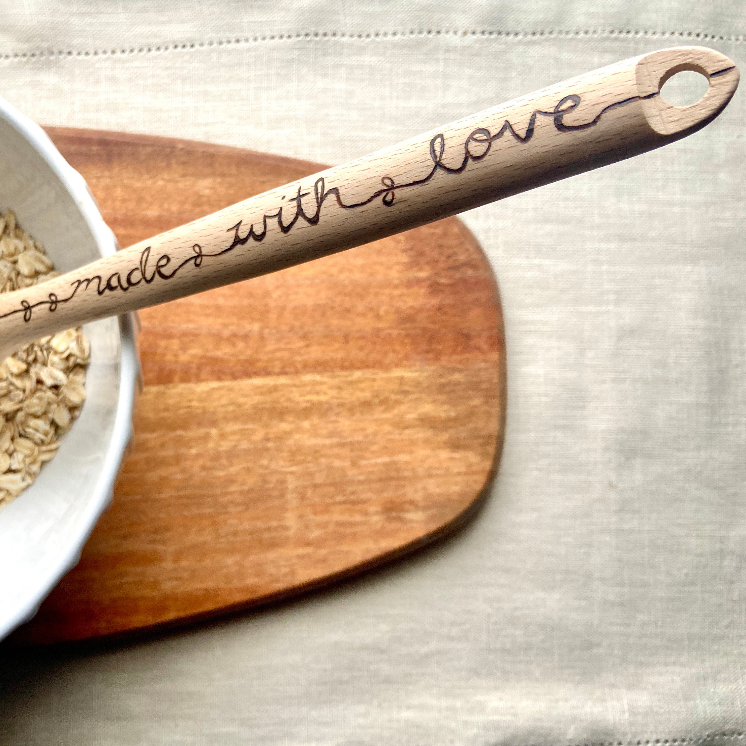 ASL Made With Love Spoon Set — Woodstove Studios
