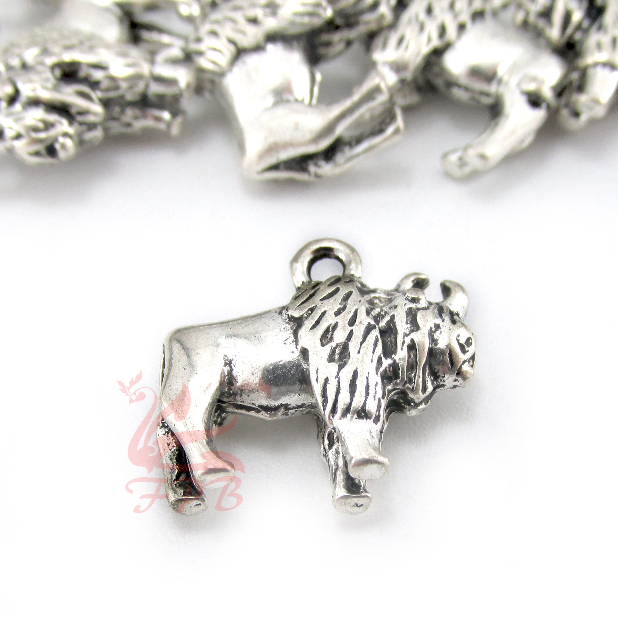 Buffalo bison silver pendant necklace - Etsy 日本