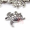 Filigree Leaf 24mm Antiqued Silver Plated Pendant Charms C3728 - 10, 20