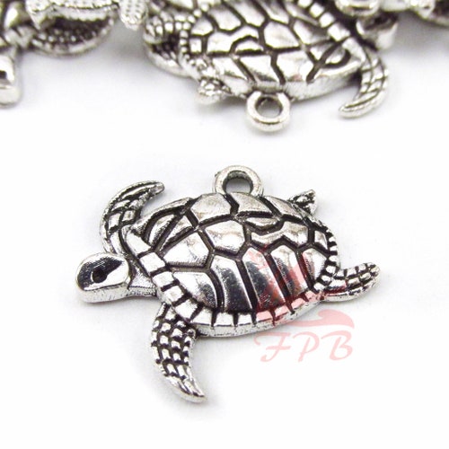 Hope Wholesale Antiqued Silver Plated Charm Pendant C2839 – Choose 10, 20, Or 50 Pieces