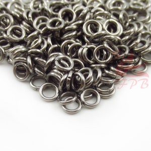 4mm Jump Rings - 100/200/500 Wholesale Stainless Steel 20 Gauge Open Jumprings F0010268