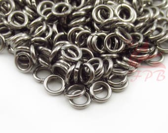 4mm Jump Rings - 100/200/500 Wholesale Stainless Steel 20 Gauge Open Jumprings F0010268