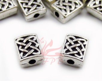 20 Celtic Knot Beads 7mm Wholesale Antiqued Silver Plated Spacer Beads SB0105244