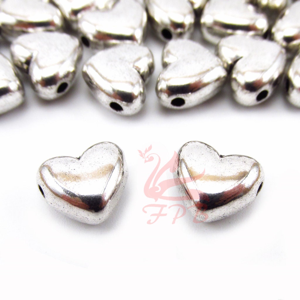 Wholesale Mixed Color Heart Spacer Beads Jewelry Components 10mm/15mm/17mm Wholesale Mixed Color Heart Spacer Beads Jewelry Components 10mm/15mm/17mm