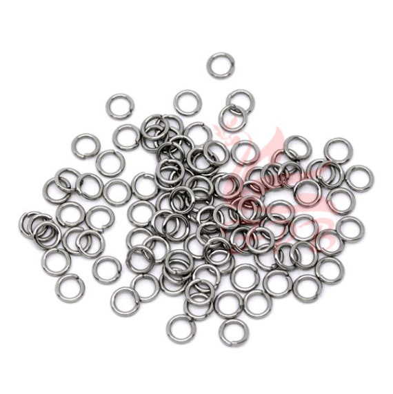 Stainless steel jump rings bulk sale