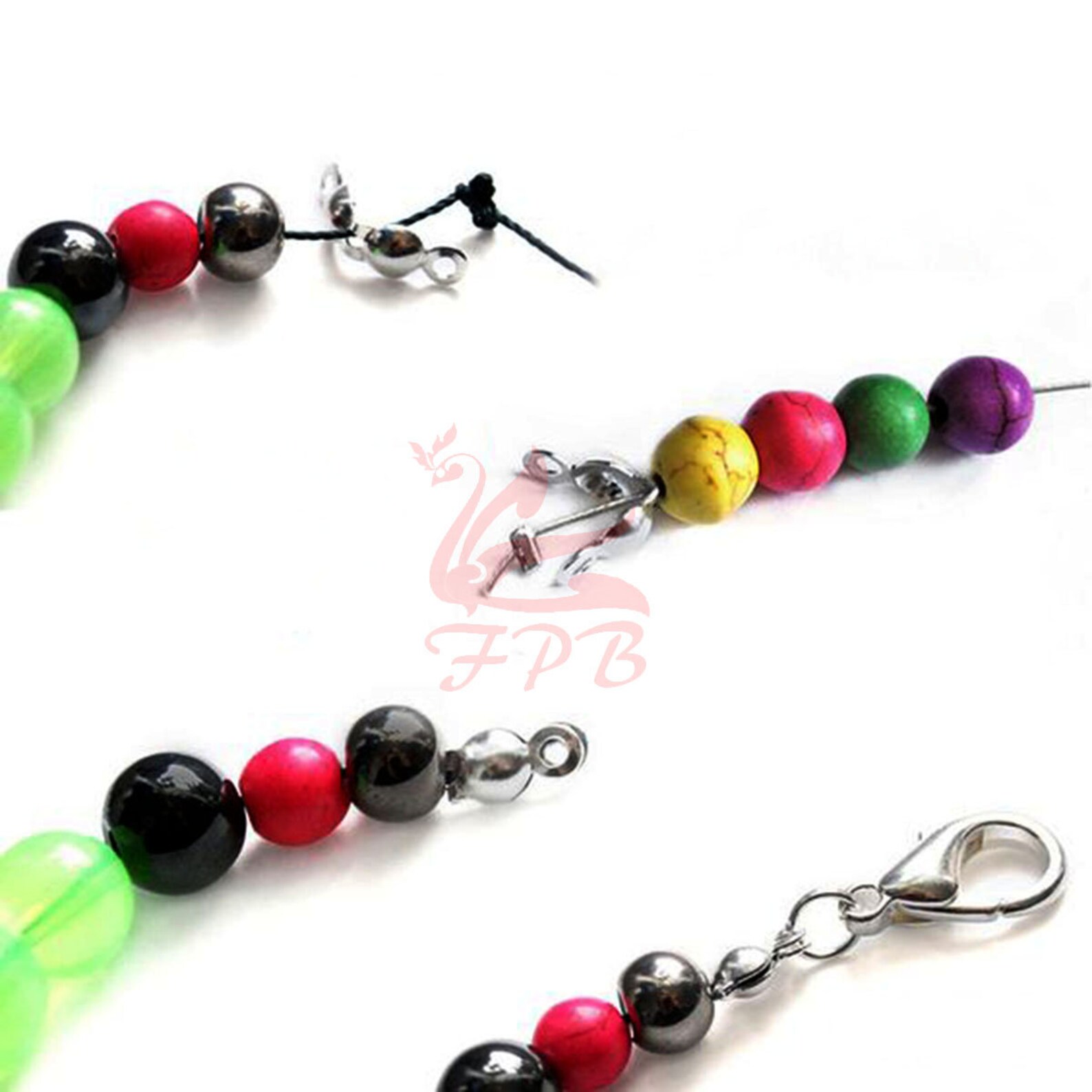 500 Clamshell Bead Tips Mixed Colors Bulk Wholesale Iron Etsy