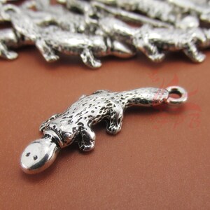 Deer Antler Silver Plated Pendant Charms - 25mm, Antiqued Finish, Choose 10/20/50 PCs
