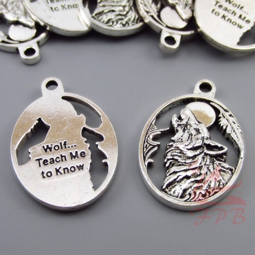 thumbnail image 2 of Xanadu Designs 12mm Antiqued Silver Plated Book Charms - Wholesale Lot (10, 20, Or 50 Pcs) 2 of 6