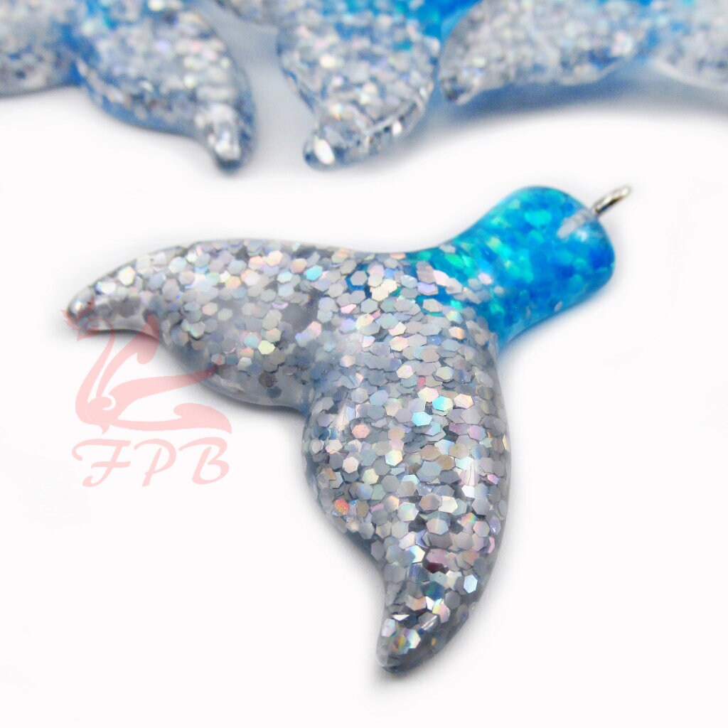 PandaHall Meerjungfrau Anhänger 64-teilig - Glitzer Charms Für Schmuckherstellung