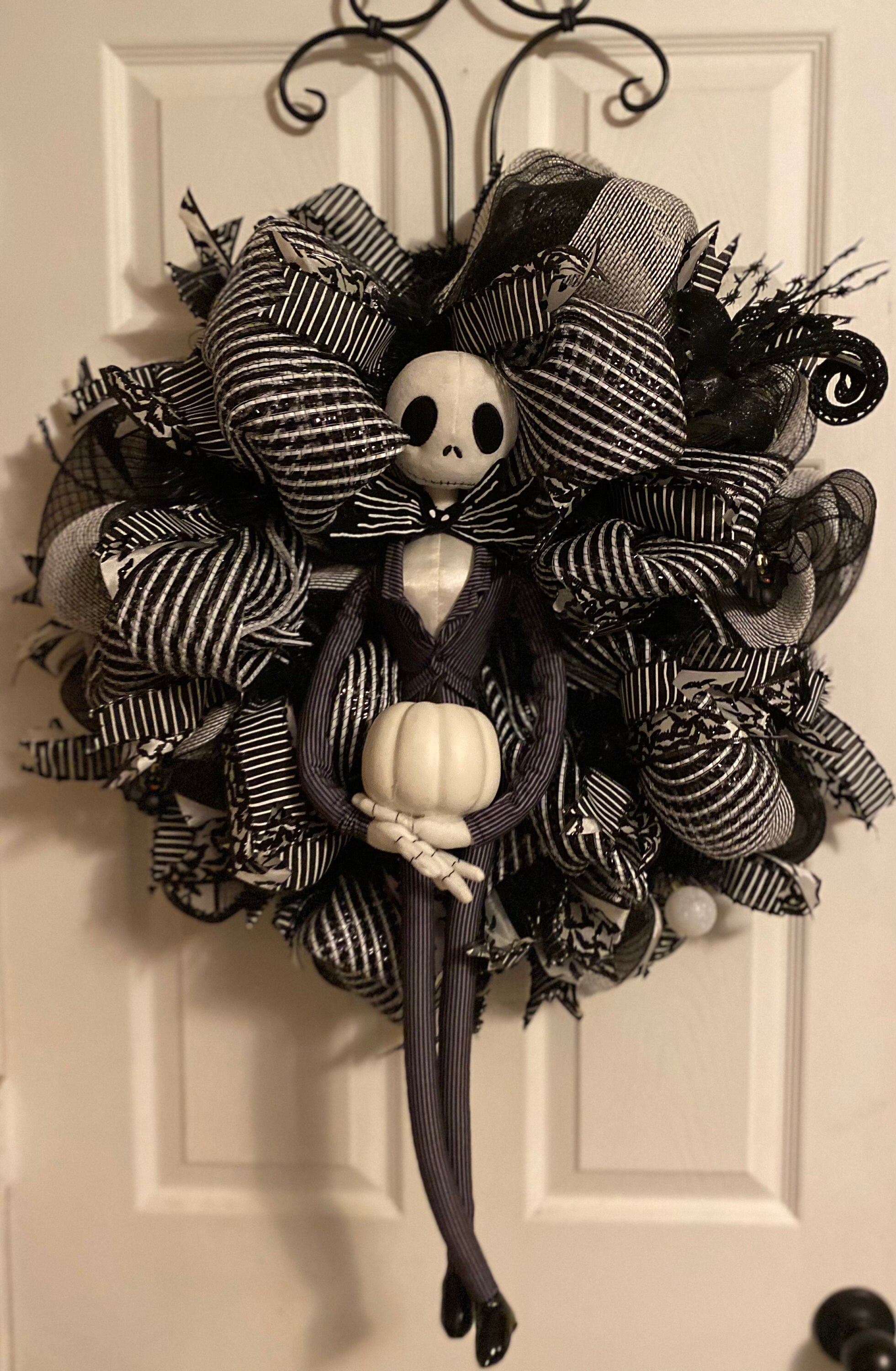 Jack Skellington Wreath Etsy