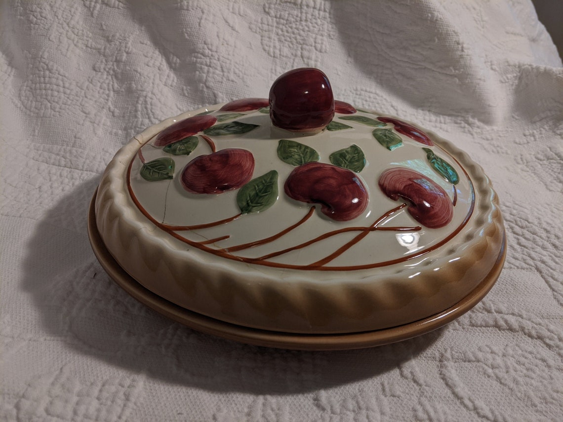 Franciscan Apple Covered Pie Plate Etsy