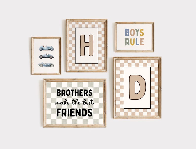 Kids Room Wall Art Bundle - 100 Printable Nursery & Playroom Prints for ...