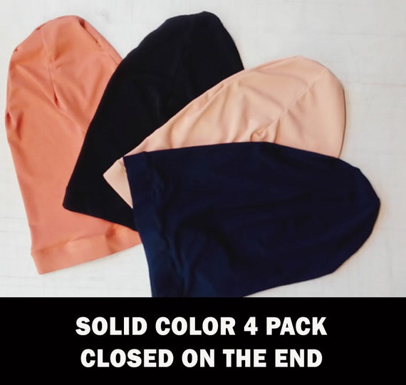 Closed 4 Pack Mixed Solids Gbbdb Natural Hair Accessories Loc Etsy