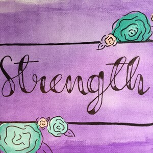Print of Strength from within